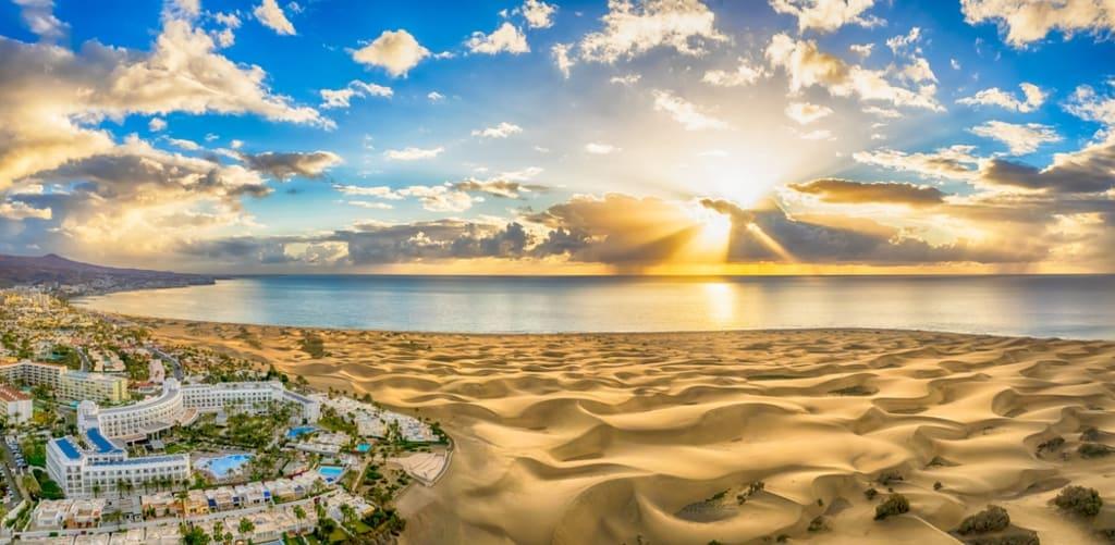 Golfbanor i Maspalomas