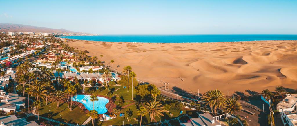 Golfbanor i Maspalomas